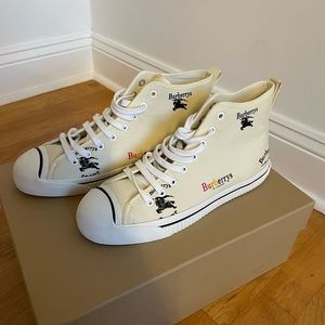 Burberry Men High Top Shoes size 8 / EU 41
